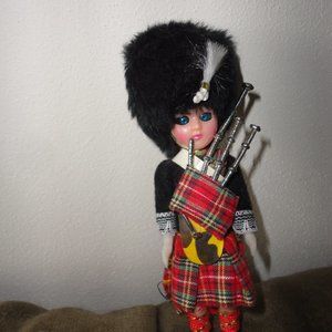 SCOTLAND: BAGPIPER FROM THE ROYAL SCOTS DRAGOON GUARDS